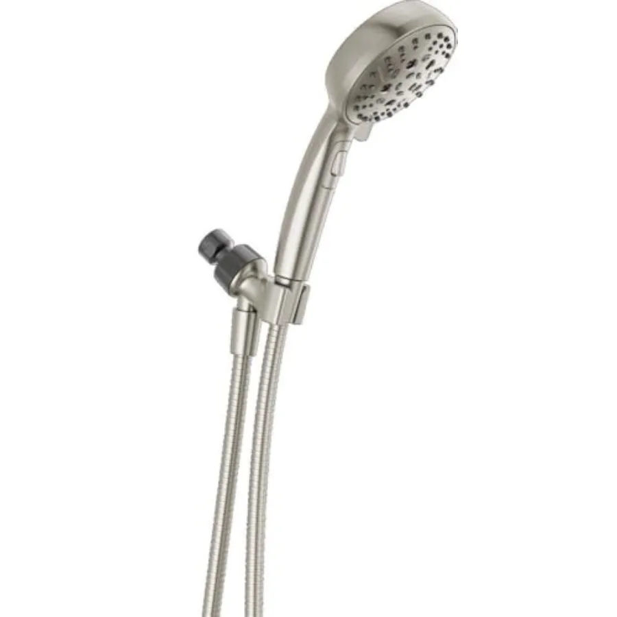Faucet 6-Spray H2Okinetic Handheld Shower Head with Hose Brushed Nickel Handheld Shower Head Hand Shower Showerheads Hand Held
Faucet 6-Spray H2Okinetic Handheld Shower Head with Hose Brushed Nickel Handheld Shower Head Hand Shower Showerheads Hand Held