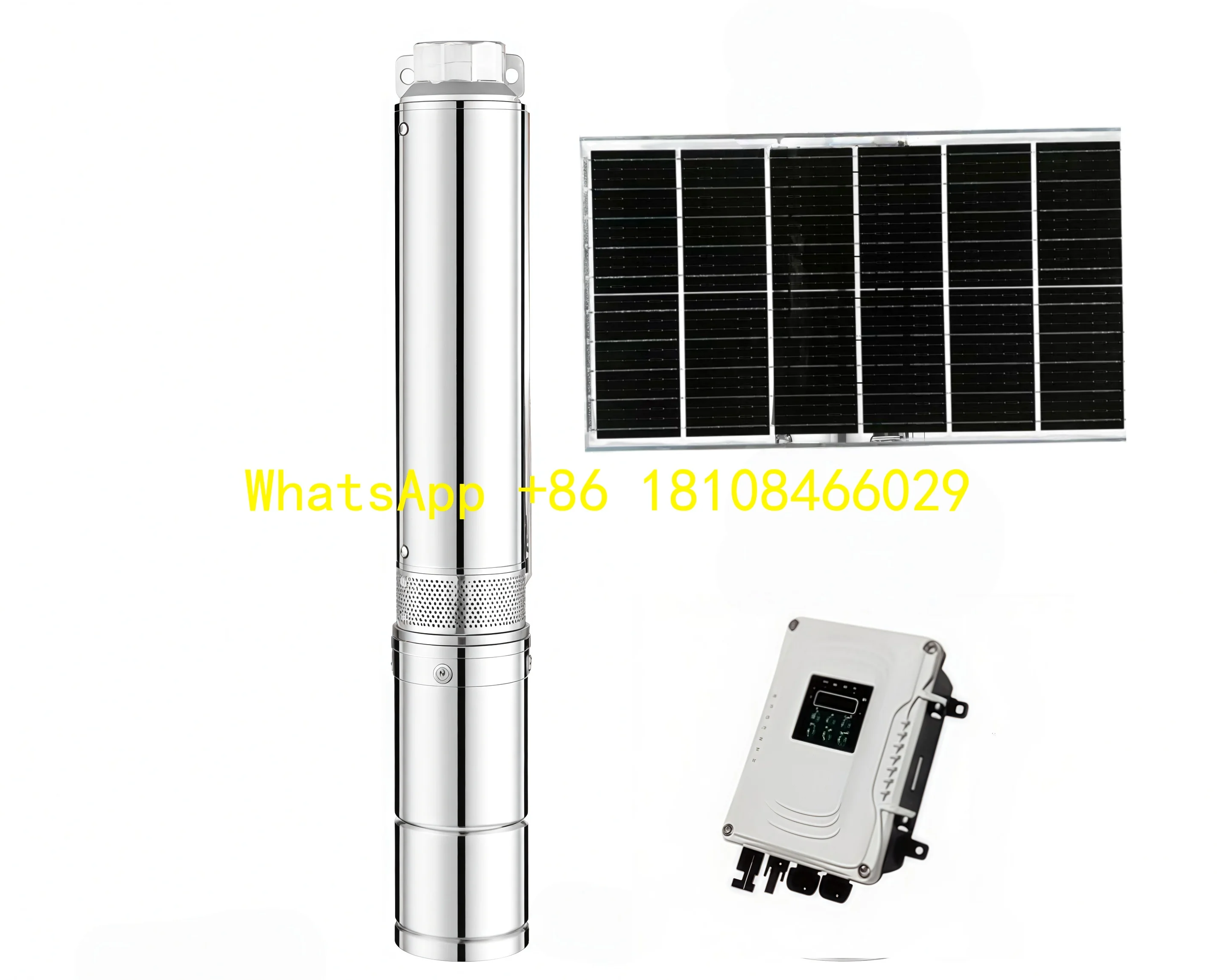 Solar-powered Submersible Water Pump Equipped with Battery Backup Flow 4.2-35M3/H Head 28-288 M for Outdoor Activities
Solar-powered Submersible Water Pump Equipped with Battery Backup Flow 4.2-35M3/H Head 28-288 M for Outdoor Activities