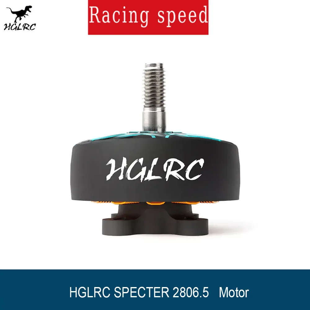 HGLRC SPECTER 2806.5 1350KV 4-6S Brushless Motor Compatible 6-7inch Propeller for FPV 7inch Long Range X8 Cinelifter Drone RC
HGLRC SPECTER 2806.5 1350KV 4-6S Brushless Motor Compatible 6-7inch Propeller for FPV 7inch Long Range X8 Cinelifter Drone RC