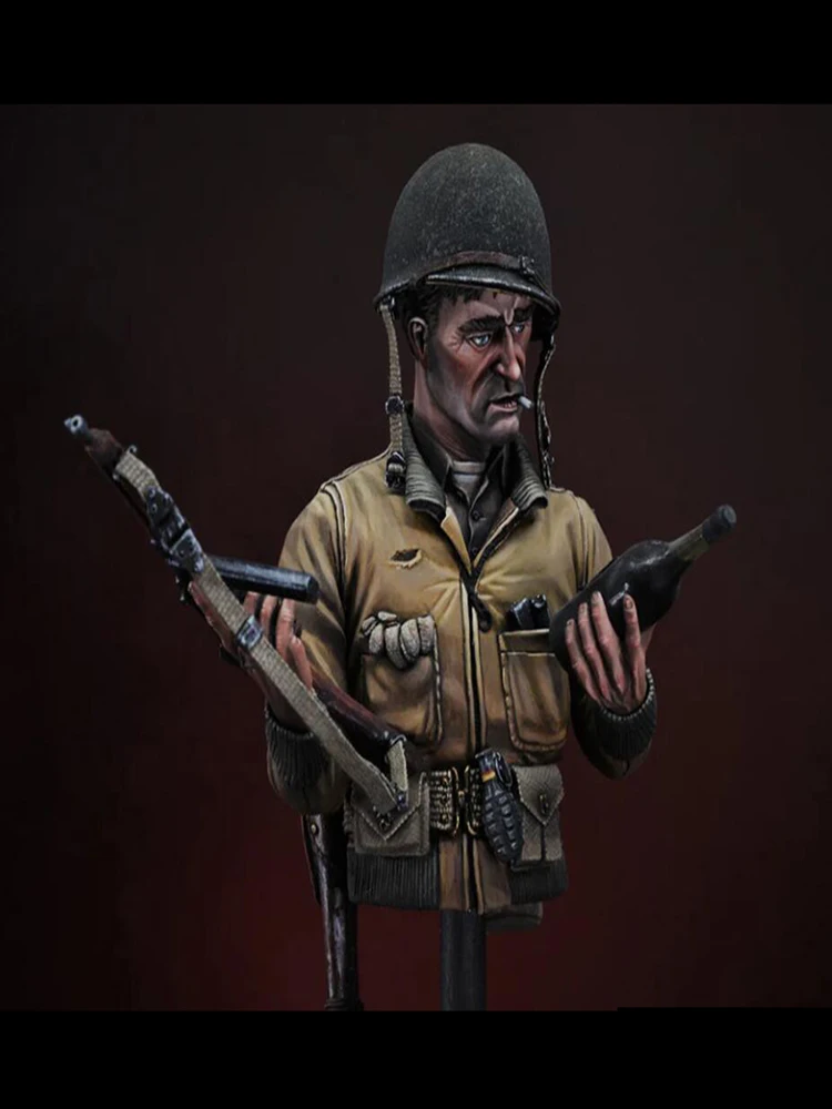 1/10 ancient man officer Commander of the US BUST Resin figure Model kits Miniature soldier Unassembly Unpainted
1/10 ancient man officer Commander of the US BUST Resin figure Model kits Miniature soldier Unassembly Unpainted