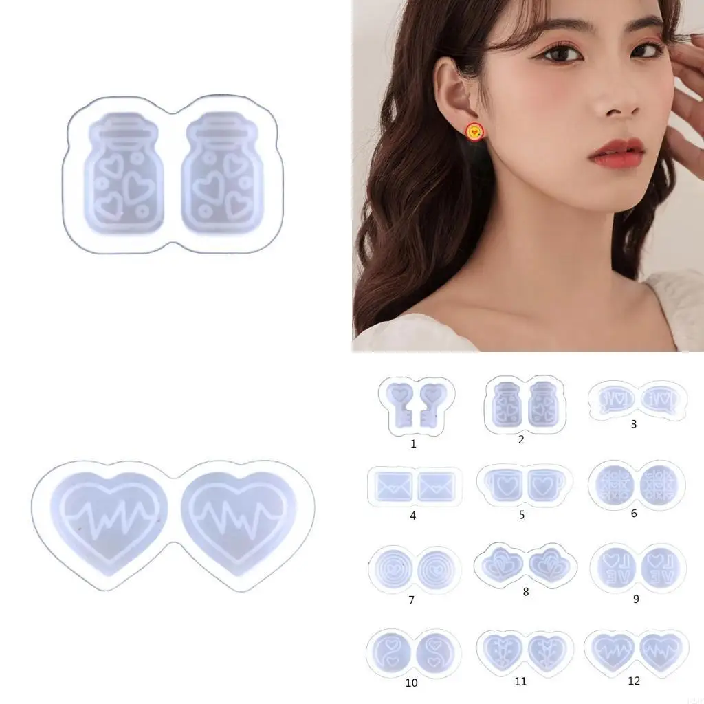 Personalize Earring Craft Silicone Mould Set Accessory for Artistic Designs
Personalize Earring Craft Silicone Mould Set Accessory for Artistic Designs
