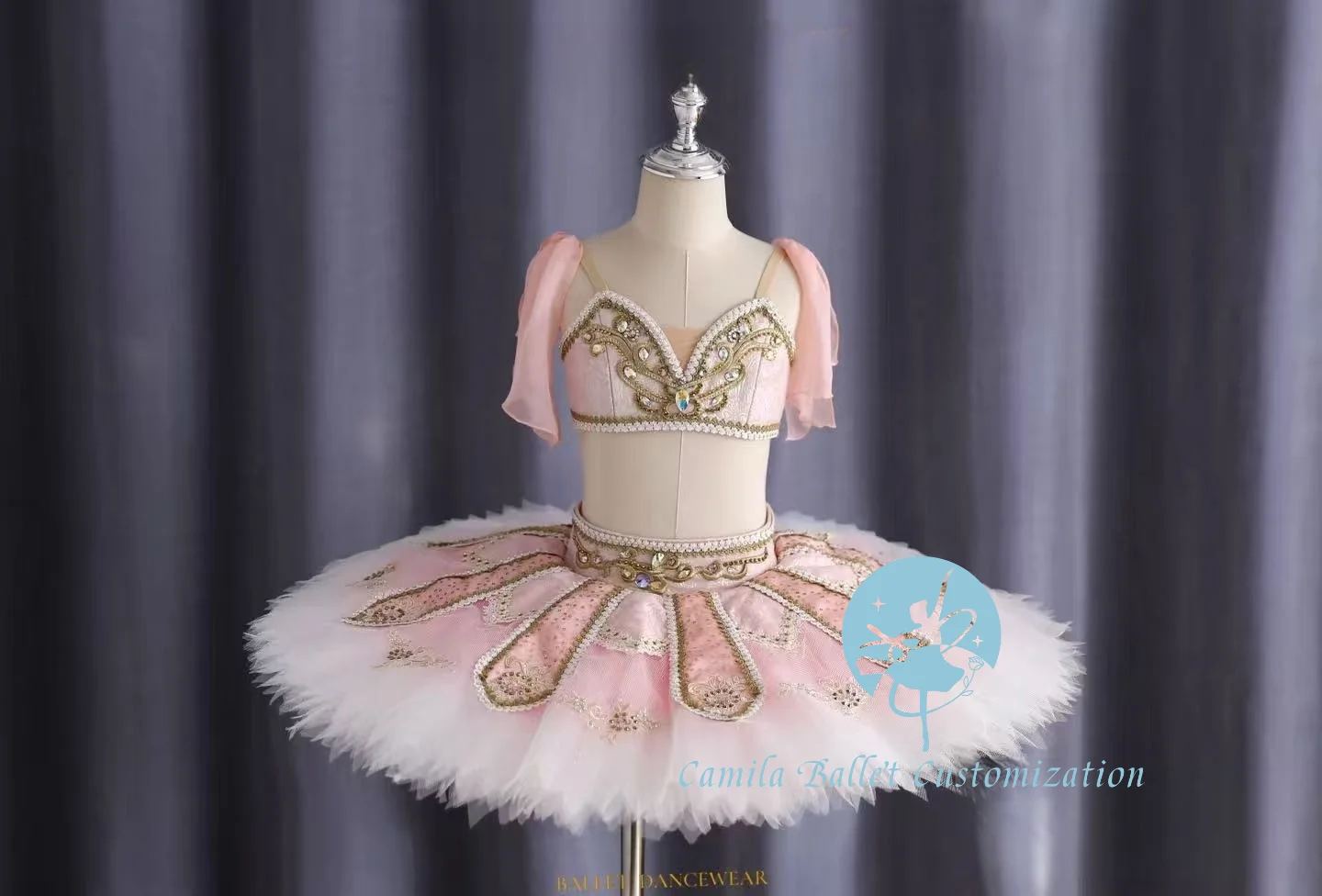 Professionally customized new pink gradient split pirate dancer ballet competition performance TUTU skirt for adults and childre
Professionally customized new pink gradient split pirate dancer ballet competition performance TUTU skirt for adults and childre