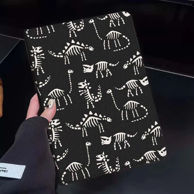 Cartoon Dinosaur Pattern Black Gift Tablet Case For Huawei Honor MatePad MediaPad Air 5 6 7 11 V6 V7 V8 V9 X9 X8 T10 T10s C5e T5
Cartoon Dinosaur Pattern Black Gift Tablet Case For Huawei Honor MatePad MediaPad Air 5 6 7 11 V6 V7 V8 V9 X9 X8 T10 T10s C5e T5