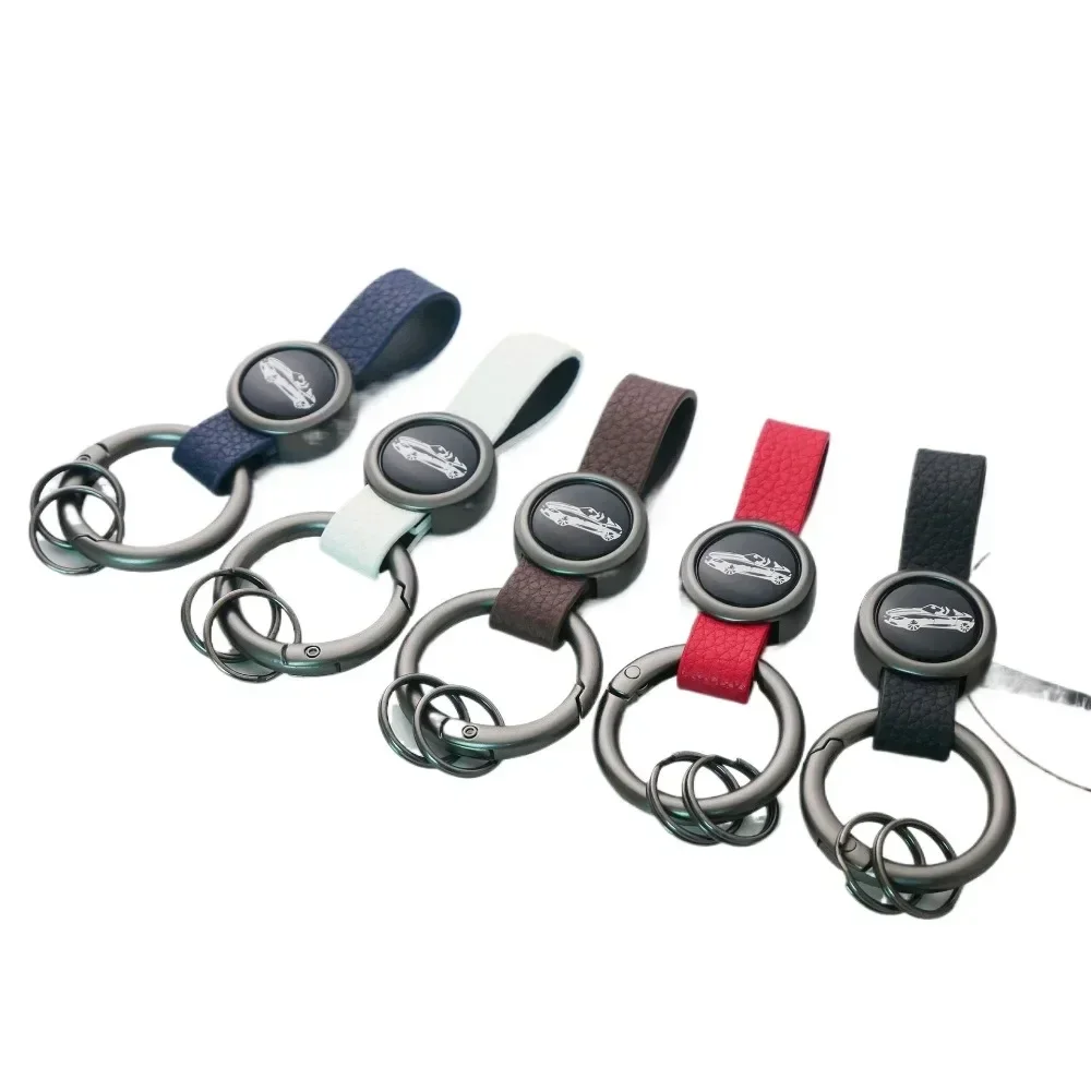 Custom Logo Name Creative Idea Car Leather Keychain Couple Key Ring Buckle Chains Metal Vintage Keyring Pendant Moto Gift
Custom Logo Name Creative Idea Car Leather Keychain Couple Key Ring Buckle Chains Metal Vintage Keyring Pendant Moto Gift