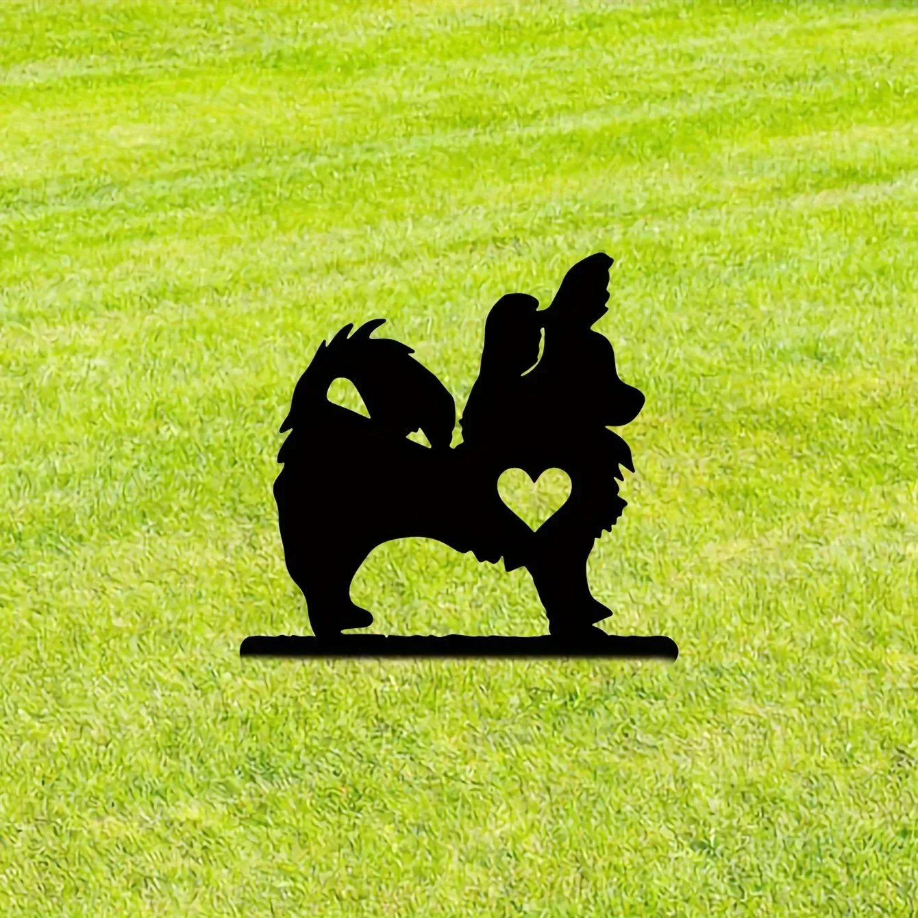 Metal Pomeranian Dog Garden Decor Stake Art Silhouette Metal Yard Sign Courtyard Art Garden Outdoor Decoration Pet Commemorative
Metal Pomeranian Dog Garden Decor Stake Art Silhouette Metal Yard Sign Courtyard Art Garden Outdoor Decoration Pet Commemorative