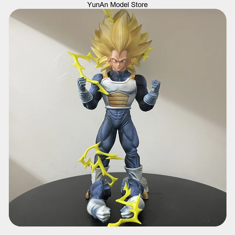 34cm Super Saiyan 3 Vegeta Dragon Ball Standing Pose Anime Figure Model Statue Collection Desktop Decoration Ornament Toys Gifts
34cm Super Saiyan 3 Vegeta Dragon Ball Standing Pose Anime Figure Model Statue Collection Desktop Decoration Ornament Toys Gifts