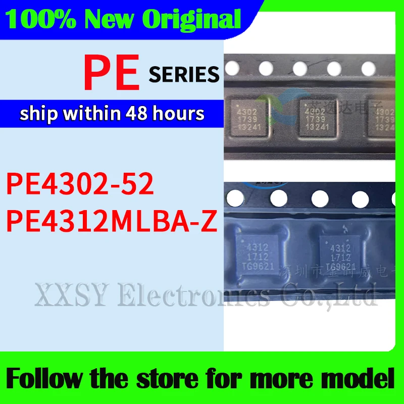 PE4302-52 PE4312MLBA-Z In stock 48 hours ship
PE4302-52 PE4312MLBA-Z In stock 48 hours ship