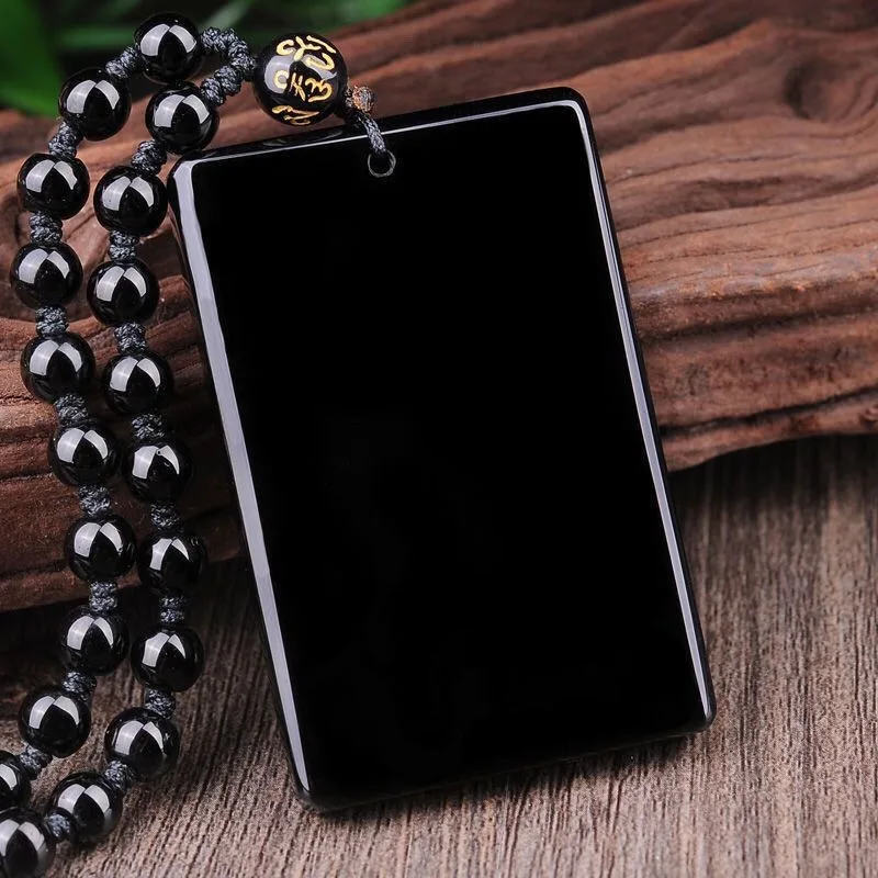Obsidian No Matter Brand Pendant, Male and Female Couples Ping An Brand Pendant Jewelry, New Fashion Style
Obsidian No Matter Brand Pendant, Male and Female Couples Ping An Brand Pendant Jewelry, New Fashion Style