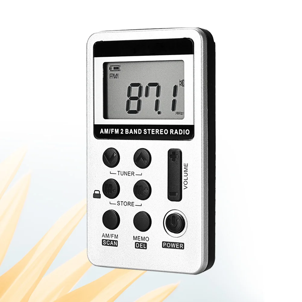 Portable Radio Fm Band Mini Radio Lcd Display 31-Level Volume Adjustment Dsp Chip Technology White
Portable Radio Fm Band Mini Radio Lcd Display 31-Level Volume Adjustment Dsp Chip Technology White
