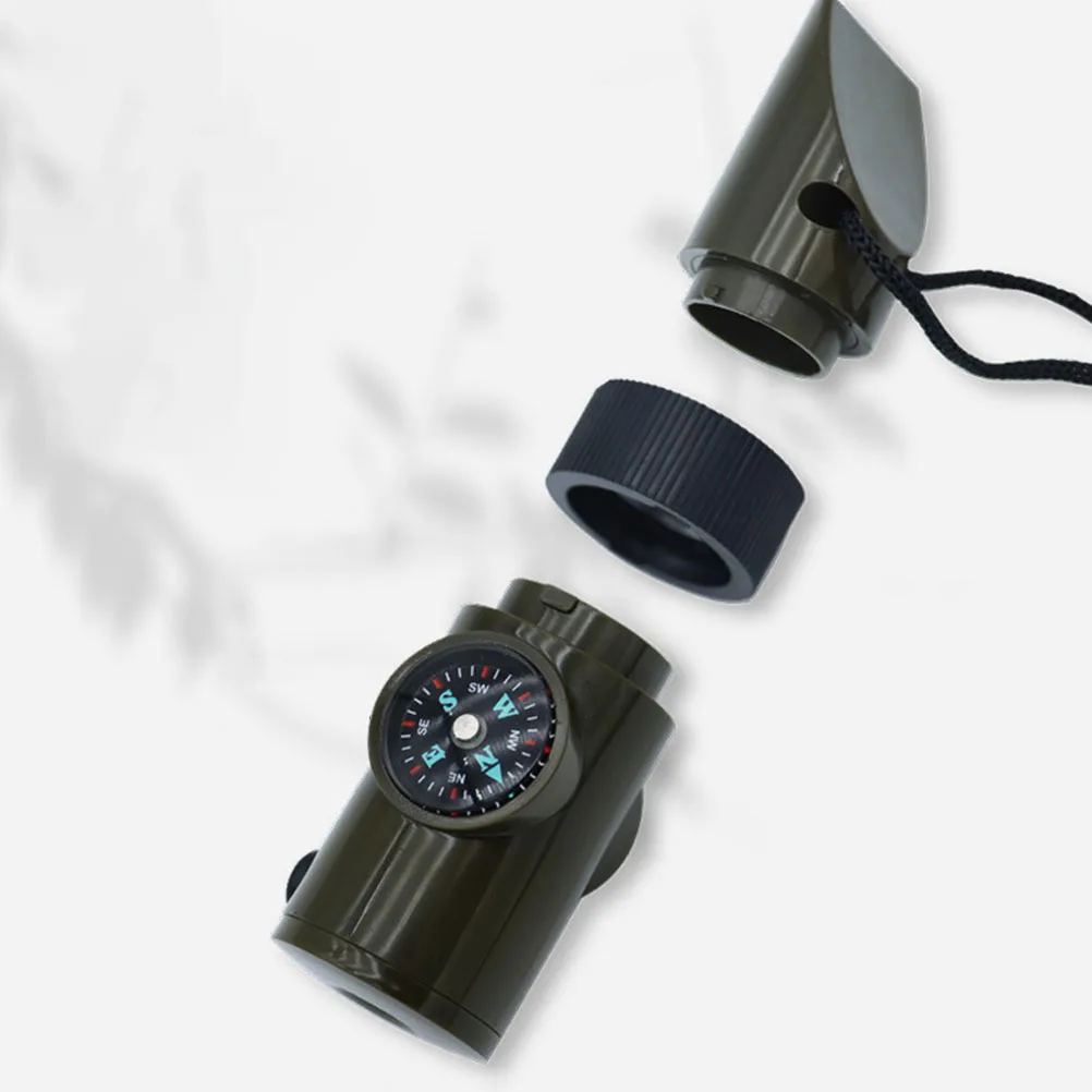 2pcs Multifunctional Survival Whistle Camping Hiking Emergency Tool Loud Portable Outdoor Abs Whistle with Compass Thermometer
2pcs Multifunctional Survival Whistle Camping Hiking Emergency Tool Loud Portable Outdoor Abs Whistle with Compass Thermometer