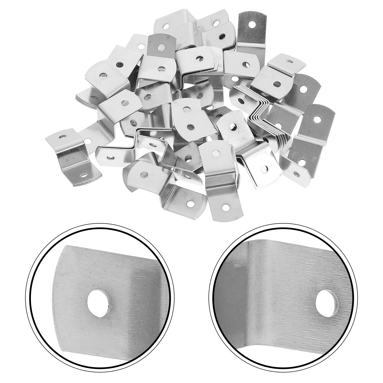 100 Pcs Z Type Hook Clips Picture Frame Offset for Table Tops Heavy Duty Brackets Car Iron Braces Backing
100 Pcs Z Type Hook Clips Picture Frame Offset for Table Tops Heavy Duty Brackets Car Iron Braces Backing