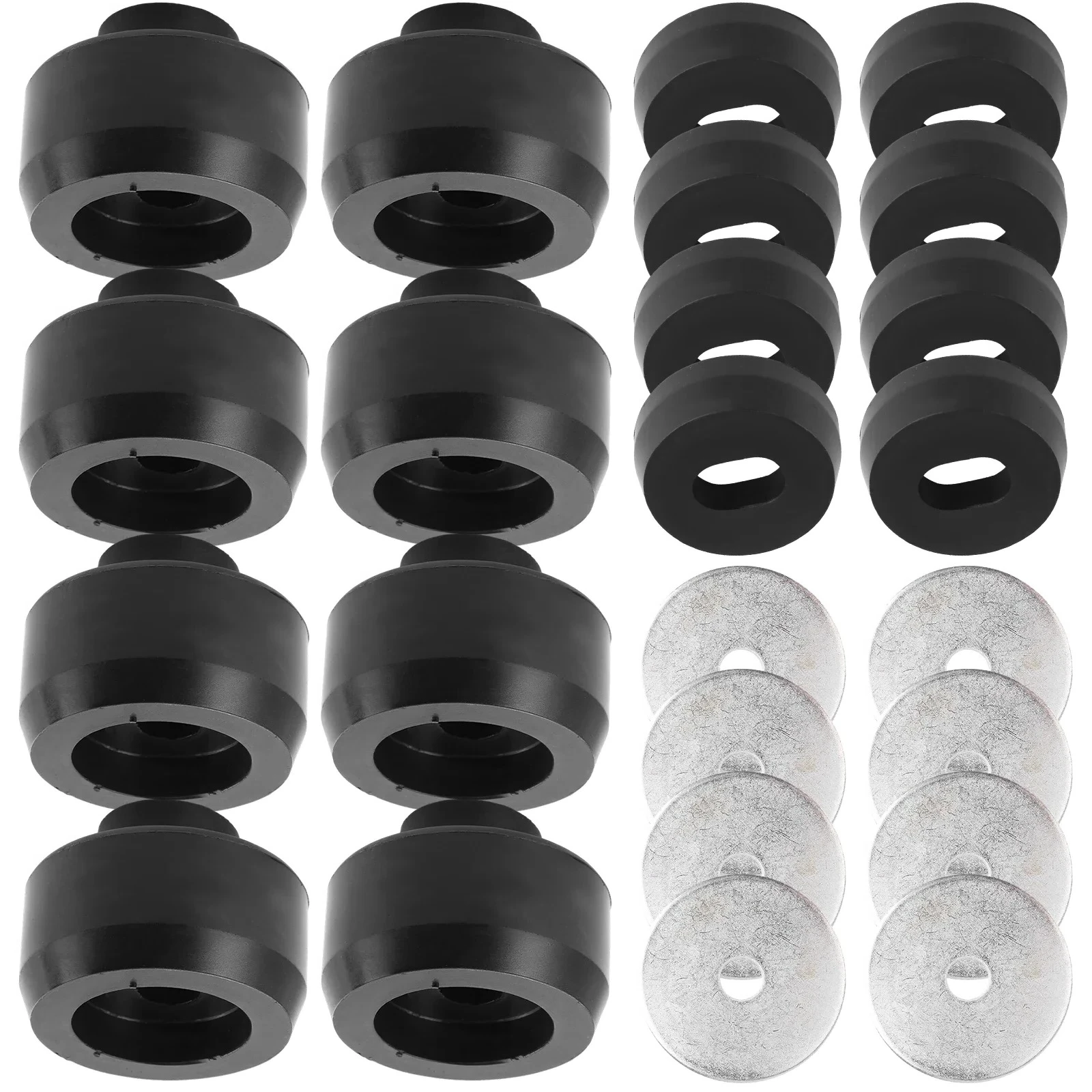 24PCS 7-141 Body Mount Bushing Kit Fits for 1999-2014 Chevy Silverado & Sierra 1500/2500 2WD/4WD Polyurethane Body Cab Mounts
24PCS 7-141 Body Mount Bushing Kit Fits for 1999-2014 Chevy Silverado & Sierra 1500/2500 2WD/4WD Polyurethane Body Cab Mounts