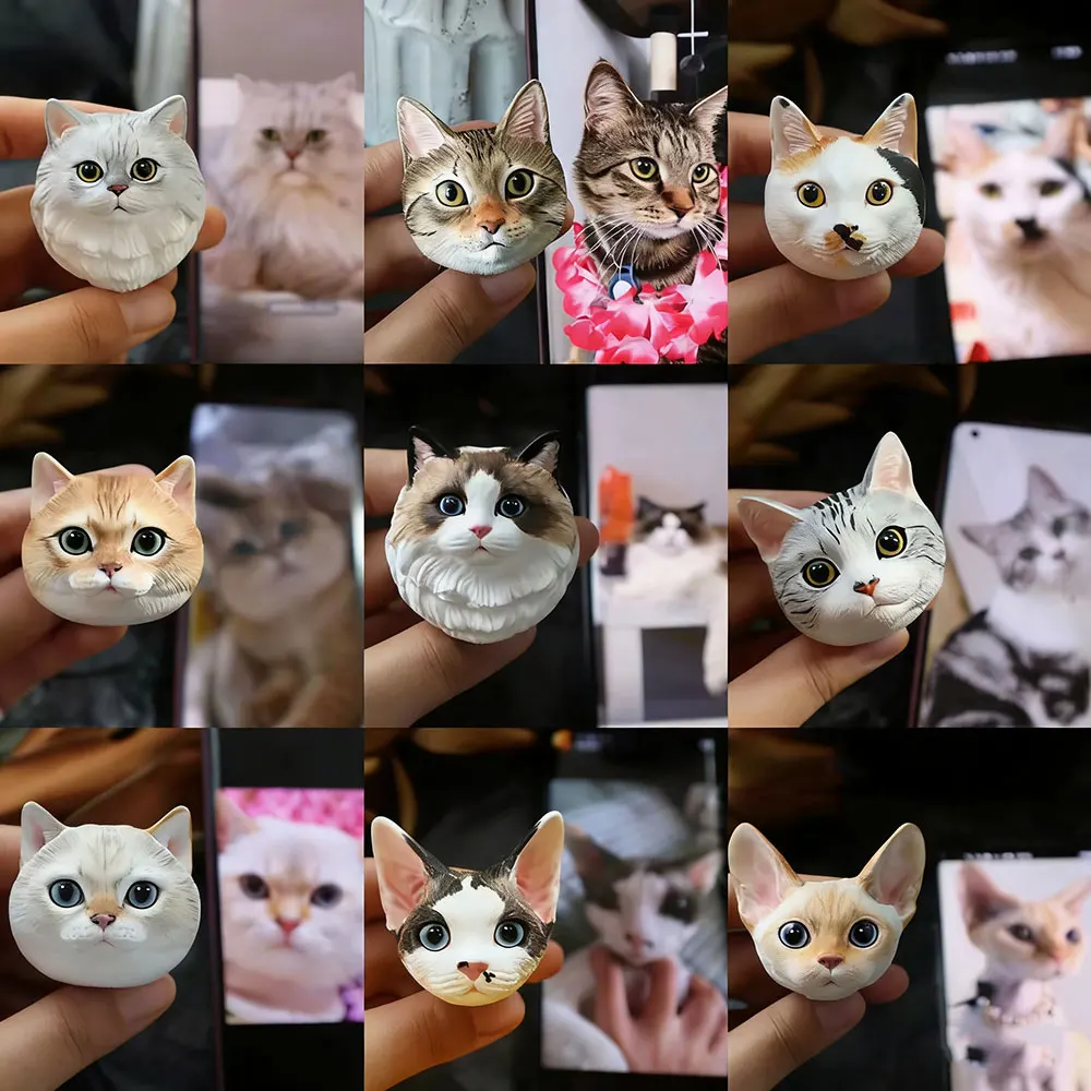 Миниатюрная силиконовая форма для милых кошачьих мордочек, для рукоделия, сувениров, декора дома, легкого извлечения из формы, магнитов на холодильник
Миниатюрная силиконовая форма для милых кошачьих мордочек, для рукоделия, сувениров, декора дома, легкого извлечения из формы, магнитов на холодильник