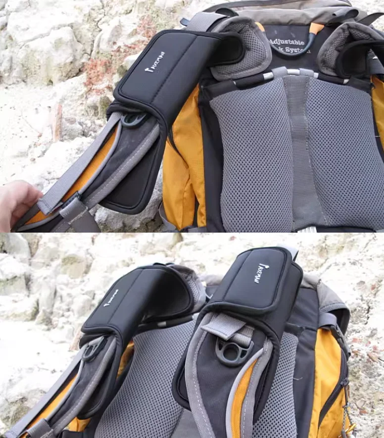 Thickened Shock-Absorbing Shoulder Strap Pads & Waist Belt Pad for Comfortable Hiking Backpack
Thickened Shock-Absorbing Shoulder Strap Pads & Waist Belt Pad for Comfortable Hiking Backpack