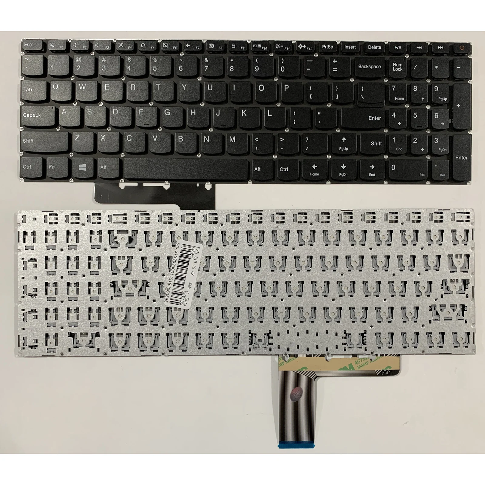 Laptop keyboard US Layout for Lenovo IdeaPad 310-15ABR 310-15IAP 310-15ISK 310-15IKB
Laptop keyboard US Layout for Lenovo IdeaPad 310-15ABR 310-15IAP 310-15ISK 310-15IKB