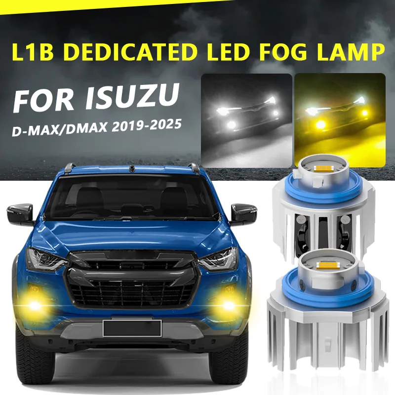 FOR ISUZUD-MAX/DMAX 2019-2025 New LED Car Fog Lamps L1B monochrome/Dual Color Yellow White Car Led Fog Lights
FOR ISUZUD-MAX/DMAX 2019-2025 New LED Car Fog Lamps L1B monochrome/Dual Color Yellow White Car Led Fog Lights