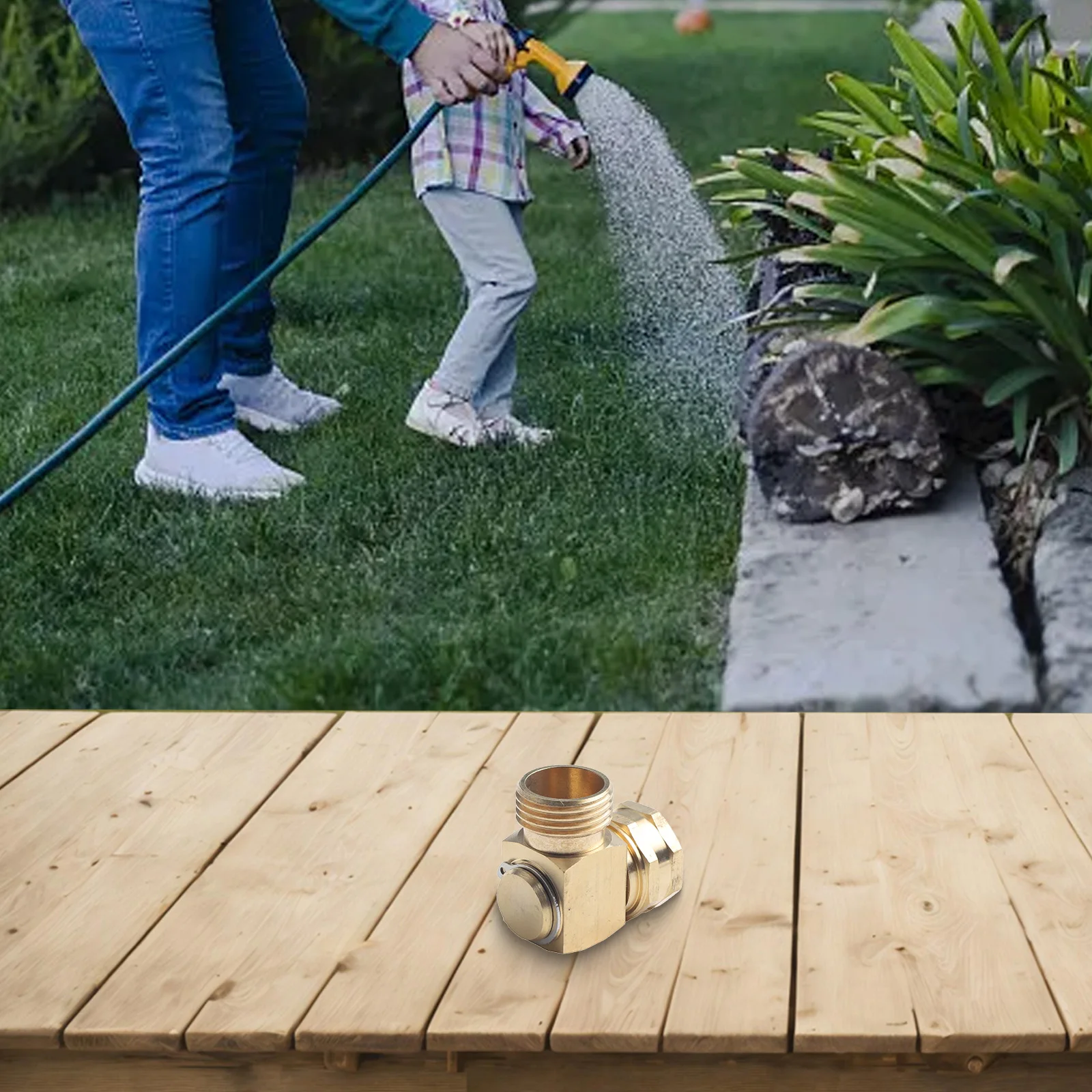 1x Hose Swivel Elbow Connector Garden Faucet Adapter 90 Degree Solid Brass Pipe Fittings Outdoor Garden Water Connectors
1x Hose Swivel Elbow Connector Garden Faucet Adapter 90 Degree Solid Brass Pipe Fittings Outdoor Garden Water Connectors