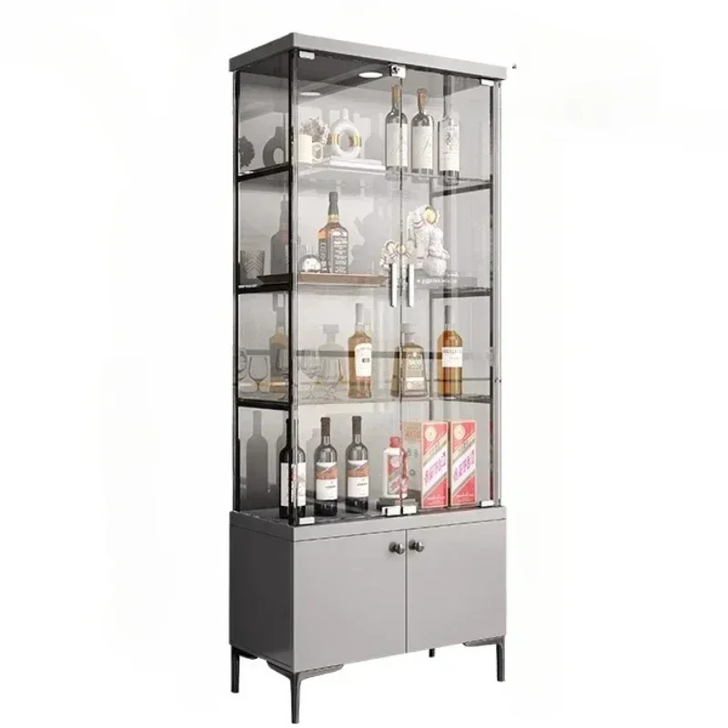 cqyGlass Door Wine Cabinet Home Living Room Sideboard Cabinet Wall Light Luxury High-End Display Cabinet Locker
cqyGlass Door Wine Cabinet Home Living Room Sideboard Cabinet Wall Light Luxury High-End Display Cabinet Locker