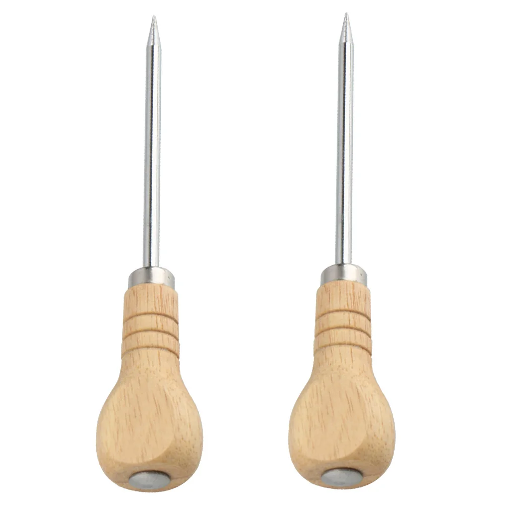 2Pcs Ice Crushers Wood Handle Stainless Steel Strong Ice Pickers Ergonomic Grip Suitable for Bar Kitchen Food Use
2Pcs Ice Crushers Wood Handle Stainless Steel Strong Ice Pickers Ergonomic Grip Suitable for Bar Kitchen Food Use