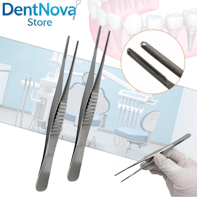 2pcs Debakey Forceps Vascular Thumb Forceps Delicate Tip Atraumatic Dental Lab Surgical Tool
2pcs Debakey Forceps Vascular Thumb Forceps Delicate Tip Atraumatic Dental Lab Surgical Tool