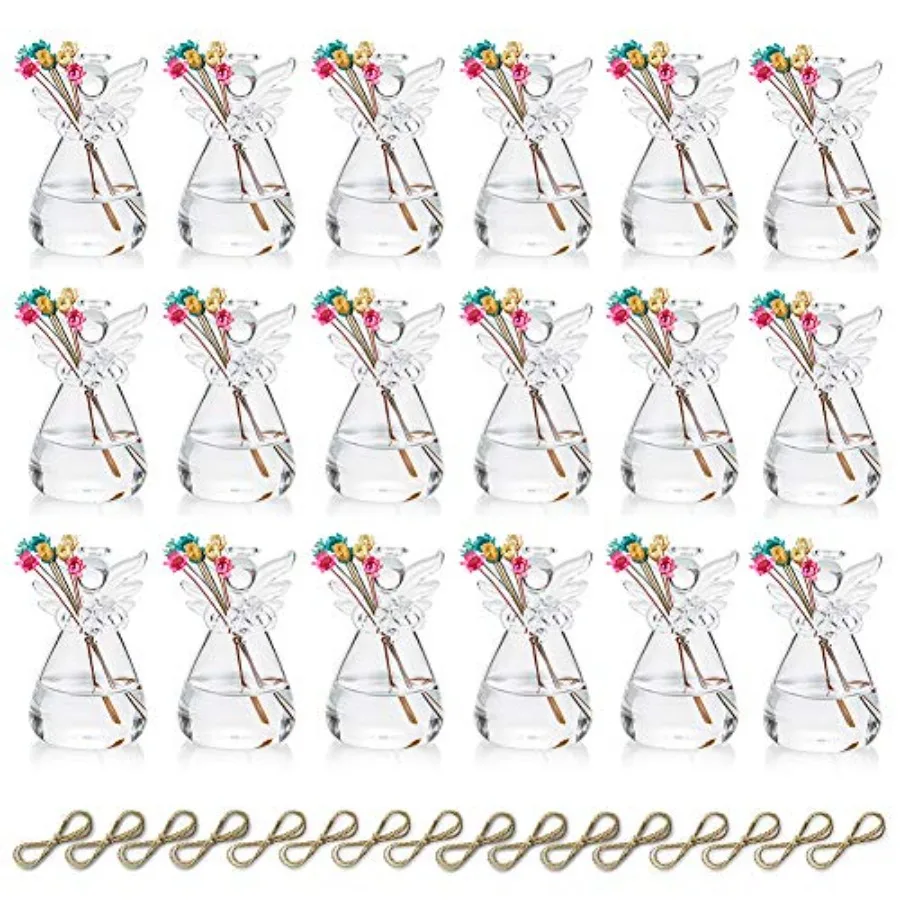 Clear Glass Guardian Angel Vases Bulk for Hanging Vases for Buds Cuttings Greenery Hydroponic Plant Containers Room Ornaments B
Clear Glass Guardian Angel Vases Bulk for Hanging Vases for Buds Cuttings Greenery Hydroponic Plant Containers Room Ornaments B
