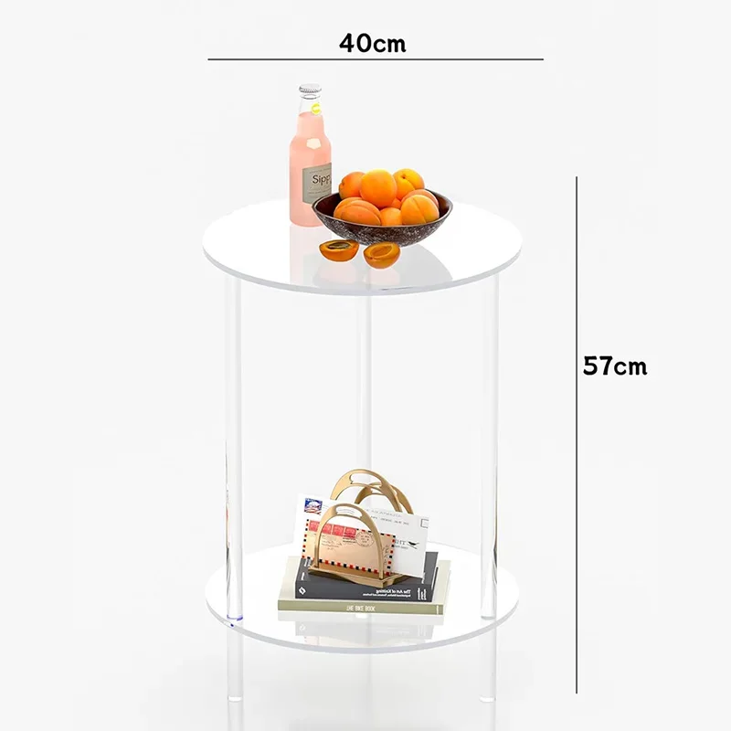 Acrylic round small coffee table light luxury simple apartment household living room modern high-end side
Acrylic round small coffee table light luxury simple apartment household living room modern high-end side