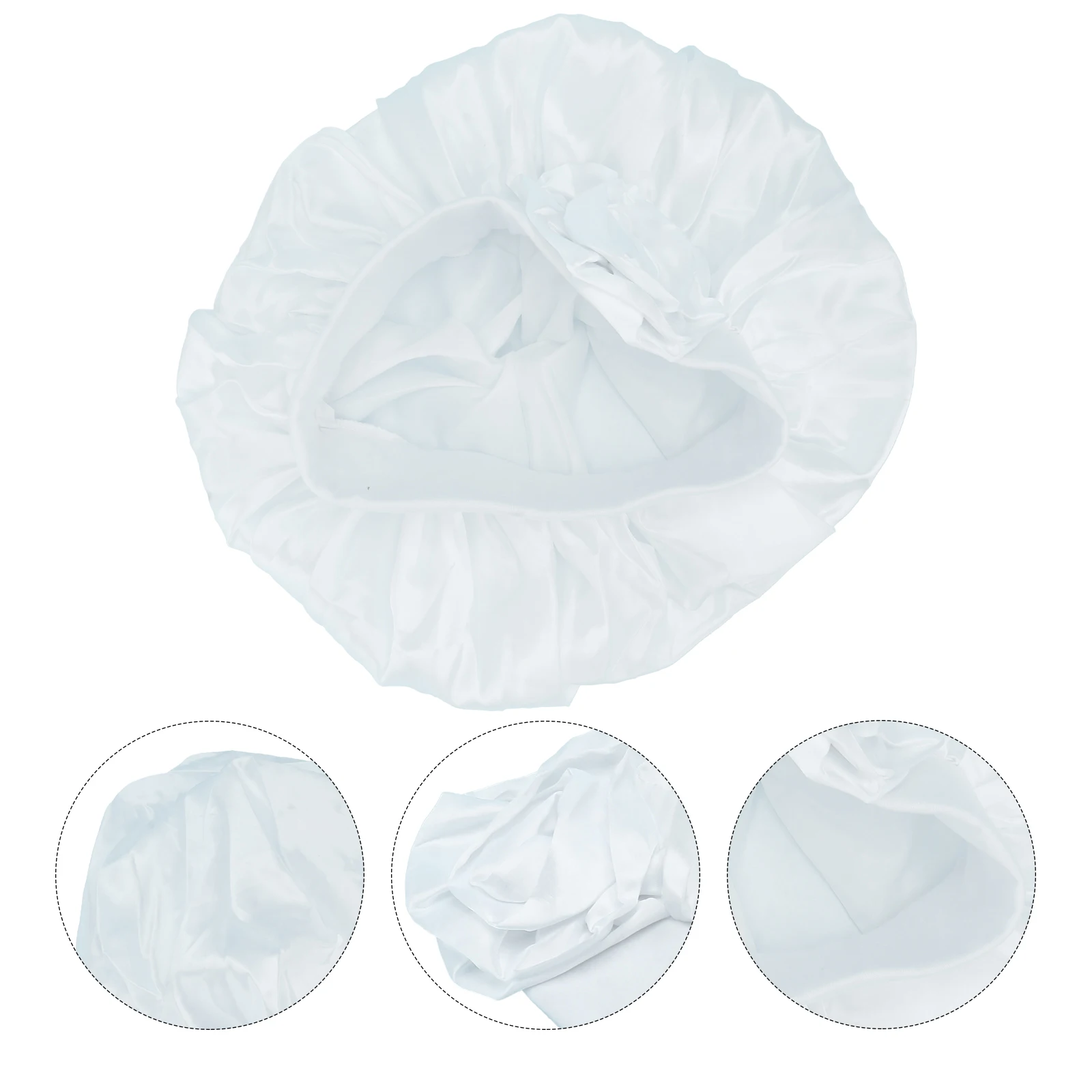 Satin Women Bath Hair Cap Silk Sleeping Hat Extra Large Wide Brimmed Bonnet Durable Soft Touch Bright Long
Satin Women Bath Hair Cap Silk Sleeping Hat Extra Large Wide Brimmed Bonnet Durable Soft Touch Bright Long