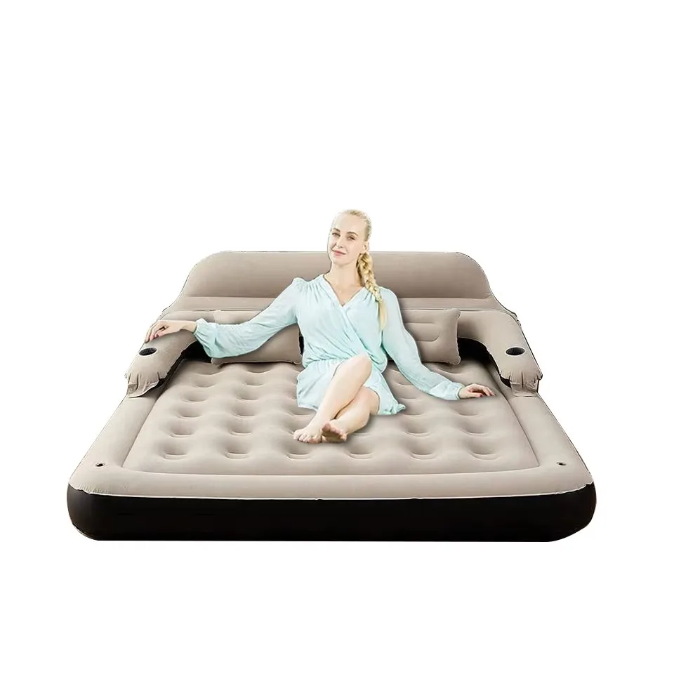 Custom New Design Luxury High Quality Folding Inflatable Air Bed With Built In Pump Self-Inflating Air Bed Mattress
Custom New Design Luxury High Quality Folding Inflatable Air Bed With Built In Pump Self-Inflating Air Bed Mattress