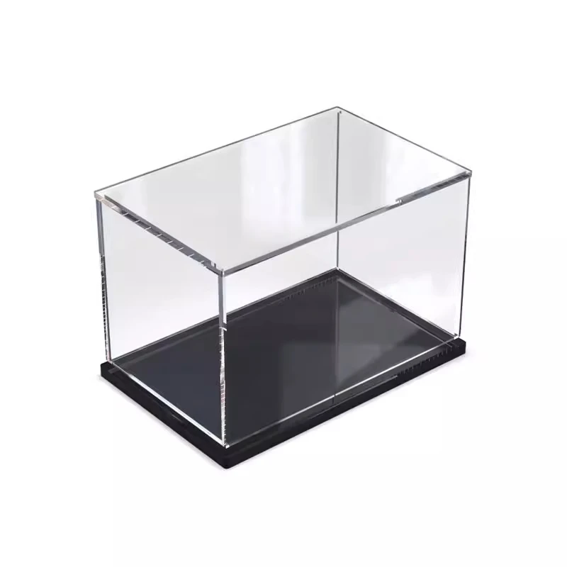 Transparent Acrylic Display Case with wooden base Acrylic Box for Countertop Display Box for Collectibles Toys Home Organization
Transparent Acrylic Display Case with wooden base Acrylic Box for Countertop Display Box for Collectibles Toys Home Organization