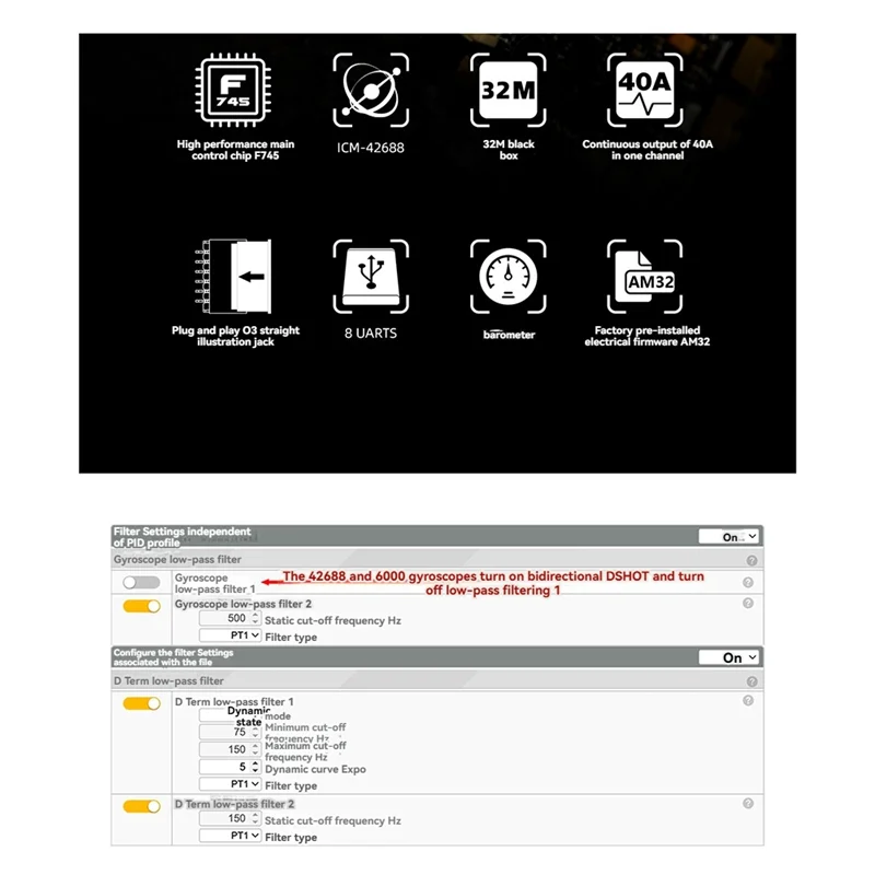 ABVO-Axisflying Argus F745 AIO 45A Flight Controller With ICM-42688 And 12V Switch For Enhanced Stability In FPV Drones
ABVO-Axisflying Argus F745 AIO 45A Flight Controller With ICM-42688 And 12V Switch For Enhanced Stability In FPV Drones