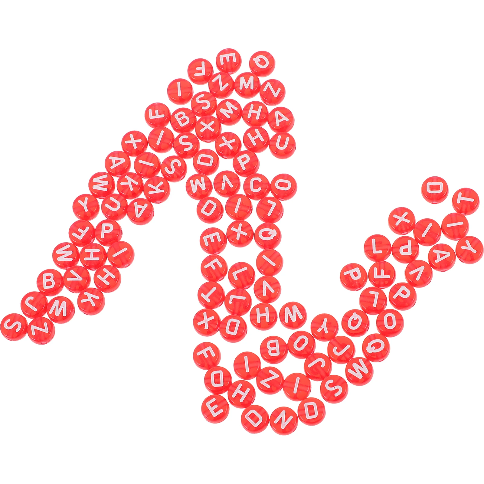 1000pcs Alphabet Beads Letters Transparent Red Acrylic Jewelry Making DIY Crafts Bracelets Accessories Lightweight Portable
1000pcs Alphabet Beads Letters Transparent Red Acrylic Jewelry Making DIY Crafts Bracelets Accessories Lightweight Portable