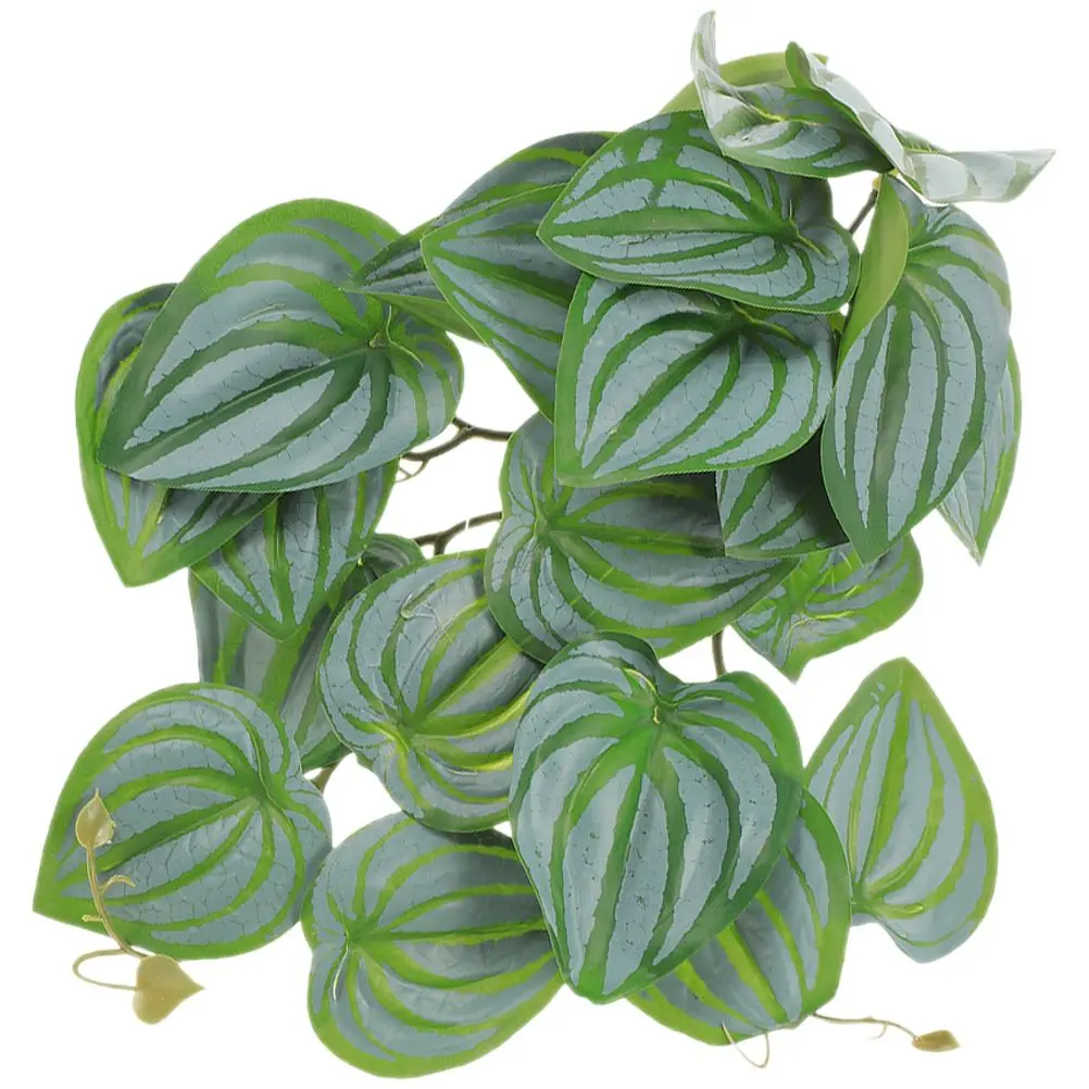 Artificial Hanging Plants Reptile Decor Faux Leaves for Cage Supplies Easy Clean Safe Material Pet Supplies
Artificial Hanging Plants Reptile Decor Faux Leaves for Cage Supplies Easy Clean Safe Material Pet Supplies