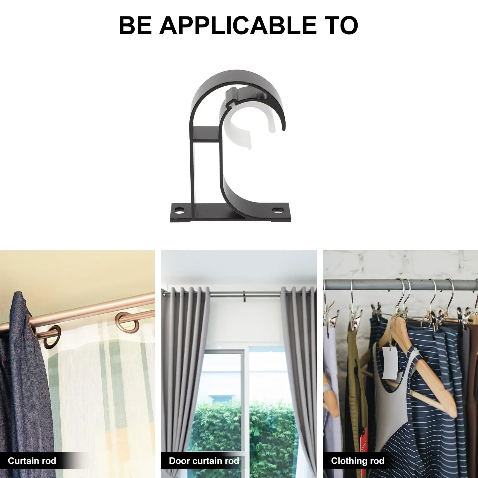 4pcs Curtain Rod Bracket Aluminum Alloy Wall Mount Heavy Duty Smooth Finish Decorative Hardware Window Opener Pole Home Styles
4pcs Curtain Rod Bracket Aluminum Alloy Wall Mount Heavy Duty Smooth Finish Decorative Hardware Window Opener Pole Home Styles