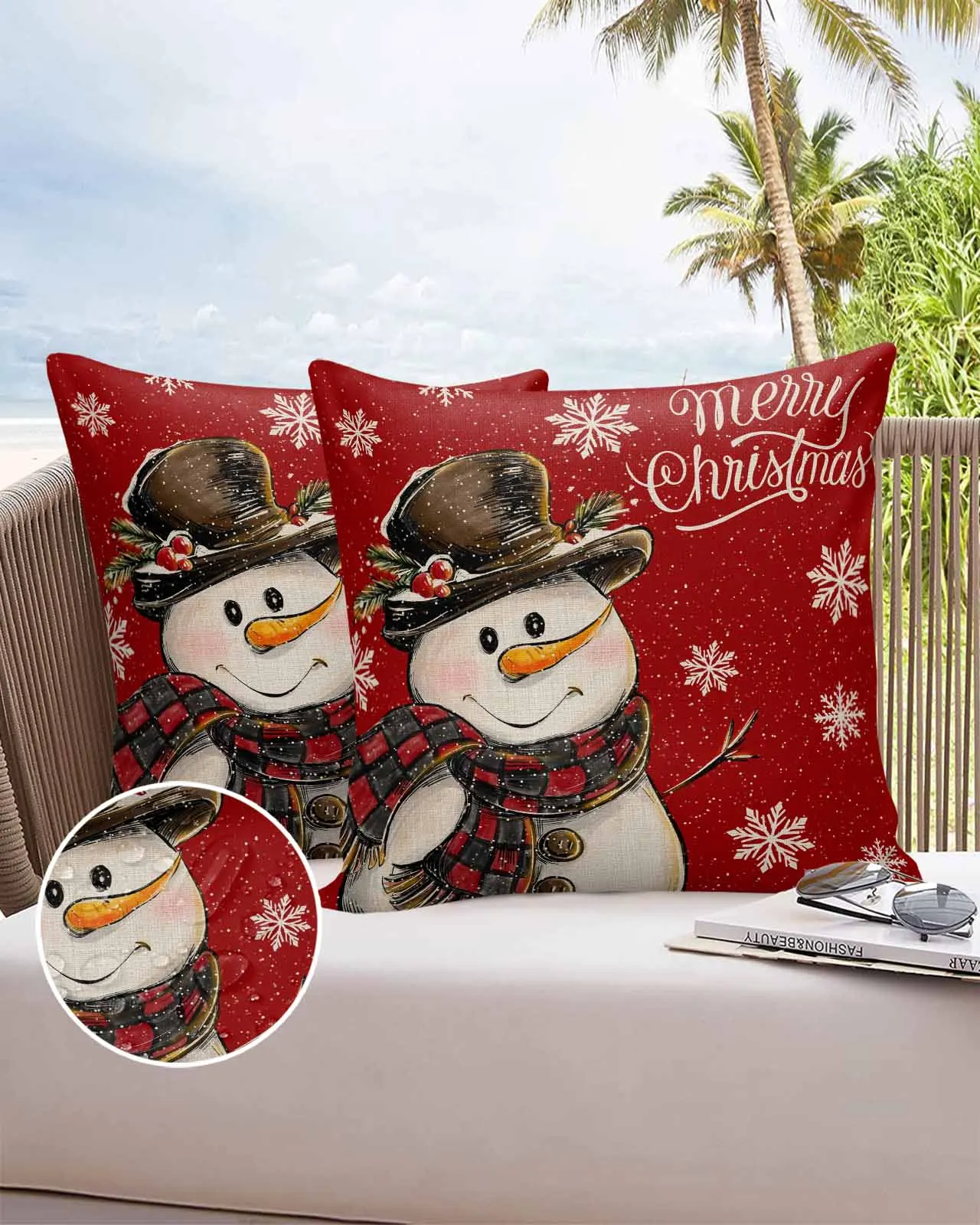 2/4PCS Christmas Snowman Snowflake Throw Pillow Cover Case For Sofa Car Home Decoration Pillowcase
2/4PCS Christmas Snowman Snowflake Throw Pillow Cover Case For Sofa Car Home Decoration Pillowcase