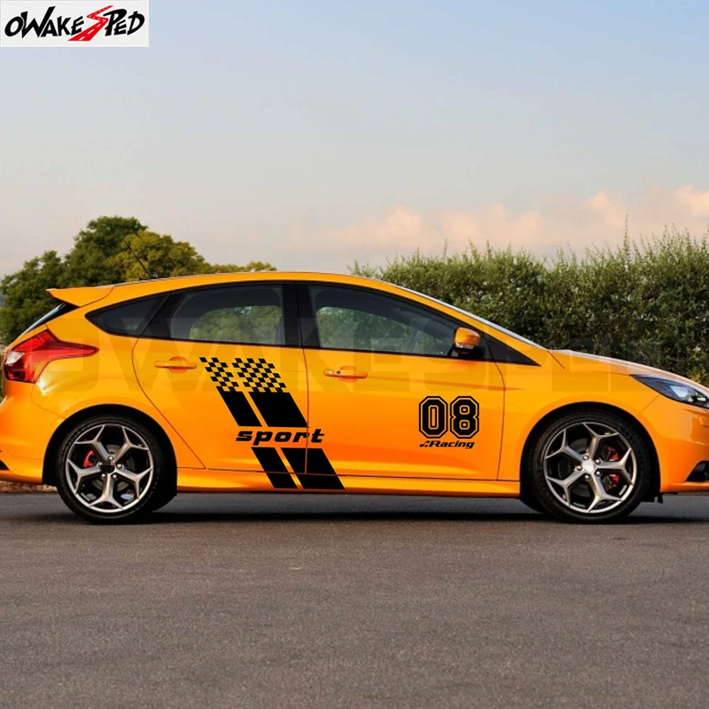 Car Both Side Body Sticker Stylish For Ford Focus 2 3 MK2 MK3 Auto Racing Sports Styling Vinyl Film Decal Car Tuning Accessories
Car Both Side Body Sticker Stylish For Ford Focus 2 3 MK2 MK3 Auto Racing Sports Styling Vinyl Film Decal Car Tuning Accessories