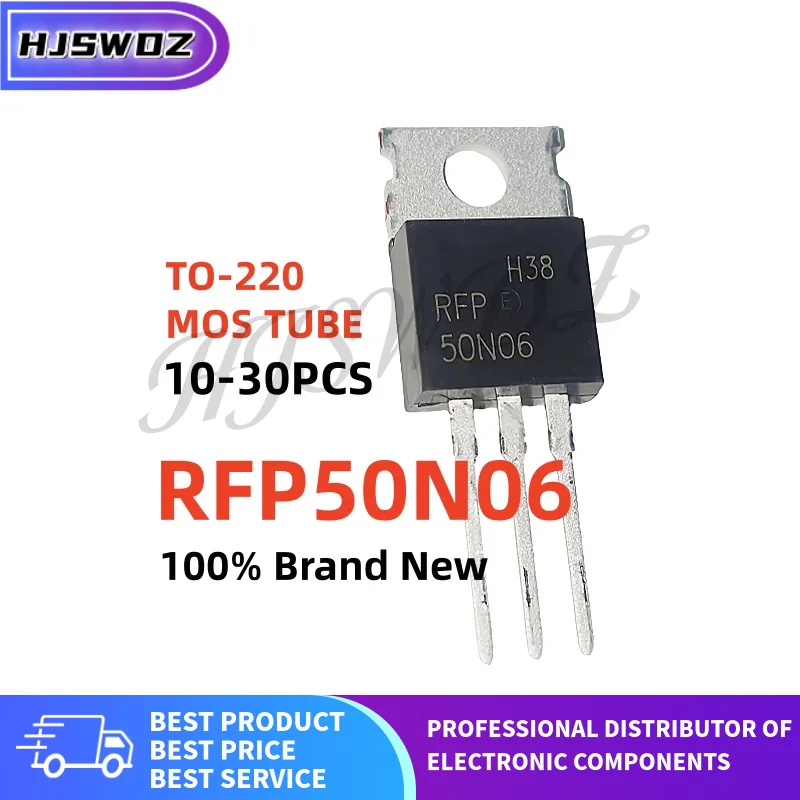 10/30 шт. RFP50N06 RFP 50N06 MOSFET полевой транзистор TO-220, абсолютно новый, в наличии
10/30 шт. RFP50N06 RFP 50N06 MOSFET полевой транзистор TO-220, абсолютно новый, в наличии