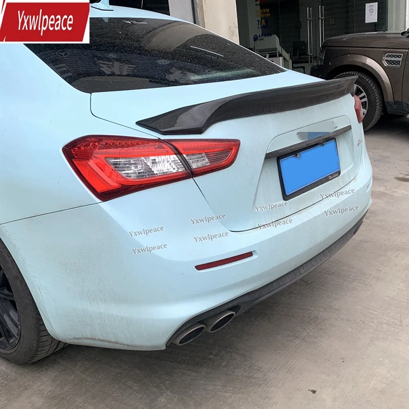 For Maserati Ghibli Carbon Fiber Spoiler M157 Trunk Lid 4-door Sedan 2014 15 2016 2017 2018 2019 Ghibli M157 Rear Trunk Spoiler
For Maserati Ghibli Carbon Fiber Spoiler M157 Trunk Lid 4-door Sedan 2014 15 2016 2017 2018 2019 Ghibli M157 Rear Trunk Spoiler