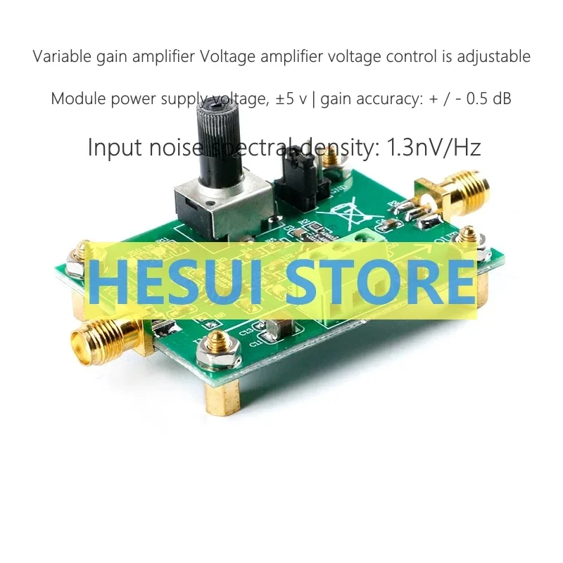 AD603 Voltage controllable gain VCA module variable gain amplifier module voltage amplifier voltage control adjustable
AD603 Voltage controllable gain VCA module variable gain amplifier module voltage amplifier voltage control adjustable