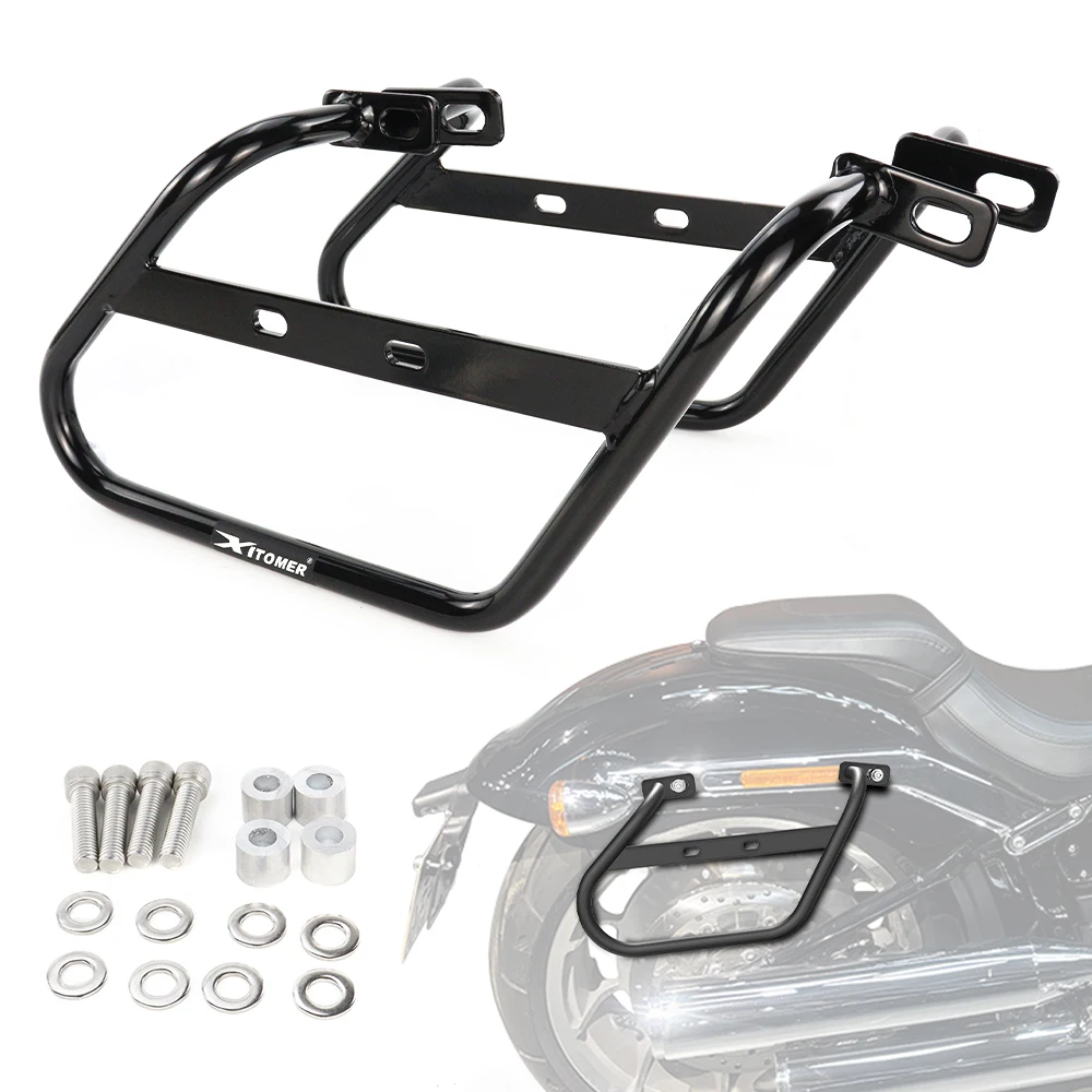 For Harley-Davidson Softail Fat Boy/ 114 2018-2024 Motorcycle Side Luggage Racks Saddlebag Bracket Side Bag Support Mount Holder
For Harley-Davidson Softail Fat Boy/ 114 2018-2024 Motorcycle Side Luggage Racks Saddlebag Bracket Side Bag Support Mount Holder