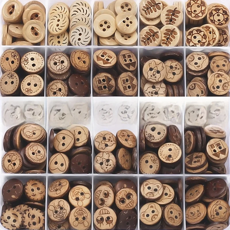 Wooden Button Knitted Sweater Baby Clothes Cute nut Button l Wood Color Versatile irt for Children DIY Sewing Acc...
Wooden Button Knitted Sweater Baby Clothes Cute nut Button l Wood Color Versatile irt for Children DIY Sewing Acc...