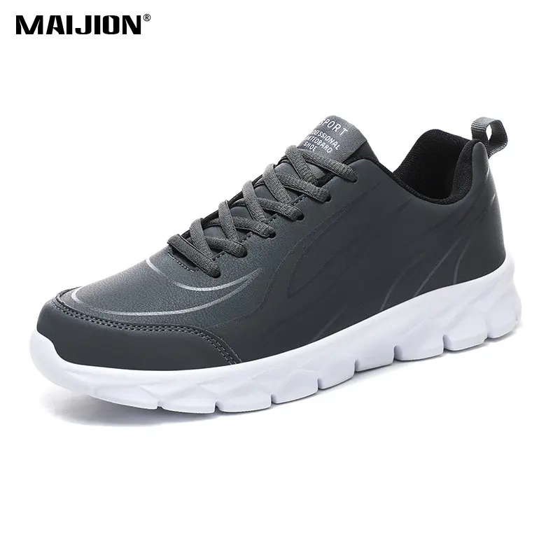 Men Leather Shoes Casual Sneakers Fashion Lace-up Non-slip Walking Shoes Wear-resistant Comfortable Plus Size 48 Zapatos Hombre
Men Leather Shoes Casual Sneakers Fashion Lace-up Non-slip Walking Shoes Wear-resistant Comfortable Plus Size 48 Zapatos Hombre