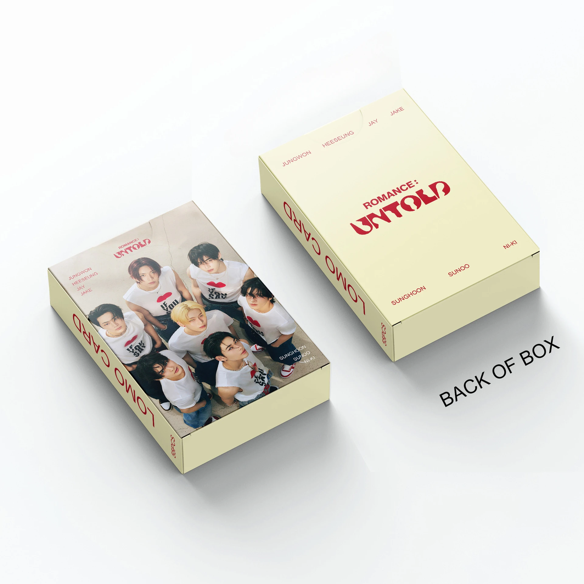 55 шт./компл. Kpop E Group UNTOLD новый альбом Lomo карты E фотокарточки JUNGWON JAY фотокарточки
55 шт./компл. Kpop E Group UNTOLD новый альбом Lomo карты E фотокарточки JUNGWON JAY фотокарточки
