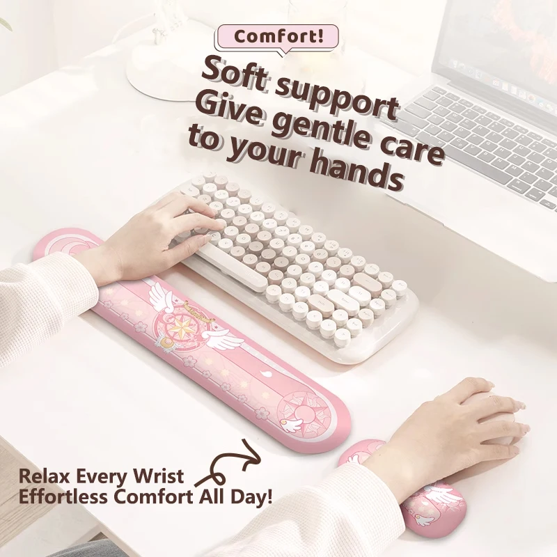 Kawaii Style Wrist Rest Pad - Cute Mouse/ Keyboard Hand rest for Girls Soft Ergonomic Support Anti-slip for Office Gamer Mouse
Kawaii Style Wrist Rest Pad - Cute Mouse/ Keyboard Hand rest for Girls Soft Ergonomic Support Anti-slip for Office Gamer Mouse