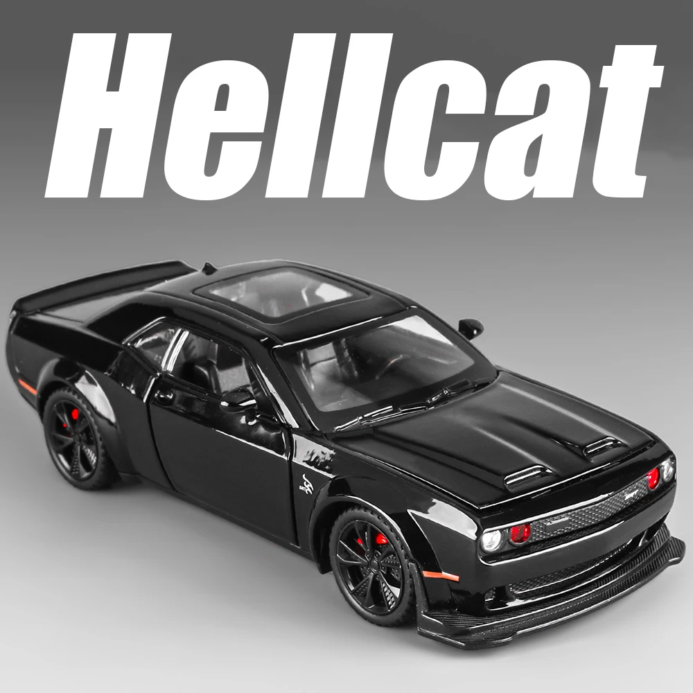 1:32 Challenger SRT Hellcat Silver Spur Toy Cars Models Alloy Diecast Miniature Car Pull Back Doors Opened Vehicles Decoration
1:32 Challenger SRT Hellcat Silver Spur Toy Cars Models Alloy Diecast Miniature Car Pull Back Doors Opened Vehicles Decoration