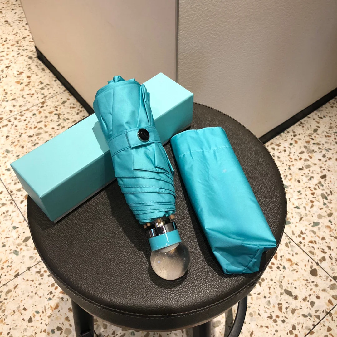 Blue Crystal Head Sun Protection and Heat Insulation Umbrella Mini Pocket Umbrella Sun Protection Umbrella Full Package Gift.
Blue Crystal Head Sun Protection and Heat Insulation Umbrella Mini Pocket Umbrella Sun Protection Umbrella Full Package Gift.
