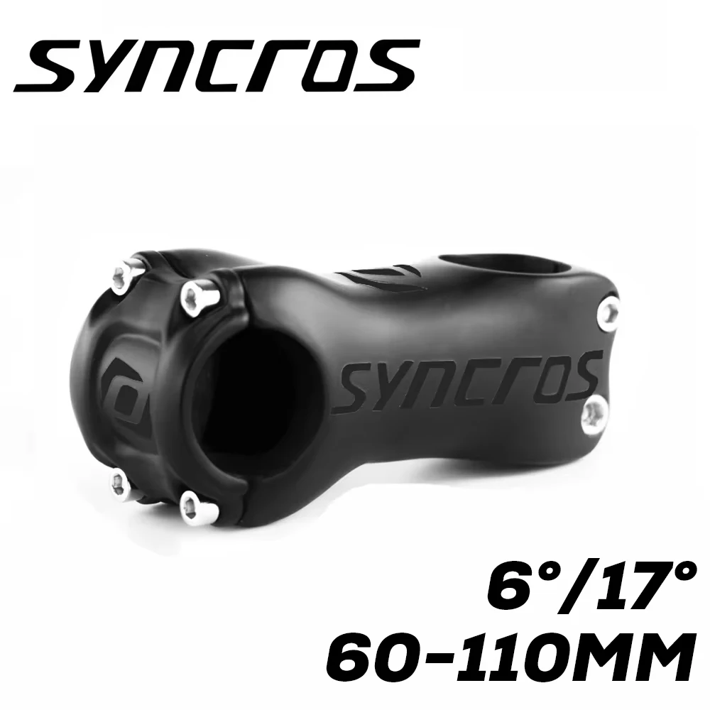 Syncros Fraser SL Full Carbon Fiber Stem, Road/MTB Bike Stem, 6°/17°, 60mm-110mm, 28.6mm, 31.8mm, Bike Accessories
Syncros Fraser SL Full Carbon Fiber Stem, Road/MTB Bike Stem, 6°/17°, 60mm-110mm, 28.6mm, 31.8mm, Bike Accessories