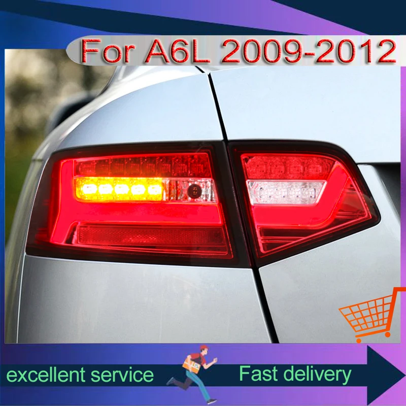 Авто задний фонарь для Audi A6L 2009-2012, ремонт задних фонарей в сборе, светодиодный DRL, динамический указатель поворота, автомобильные аксессуары
Авто задний фонарь для Audi A6L 2009-2012, ремонт задних фонарей в сборе, светодиодный DRL, динамический указатель поворота, автомобильные аксессуары
