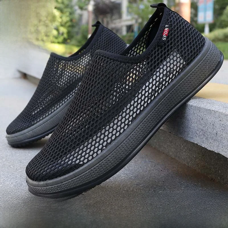 Men's Mesh Shoes Breathable Driving Shoes Comfortable Dad Casual Shoes Middle-Aged And Elderly Spring Autumn Seasonal Footwear
Men's Mesh Shoes Breathable Driving Shoes Comfortable Dad Casual Shoes Middle-Aged And Elderly Spring Autumn Seasonal Footwear