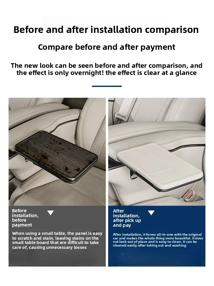 For Toyota 40 Series Alphard/LM/Vellfire Car Middle Row Small Table Silicone Pad Protective Cover Cushion Interior Accessories
For Toyota 40 Series Alphard/LM/Vellfire Car Middle Row Small Table Silicone Pad Protective Cover Cushion Interior Accessories