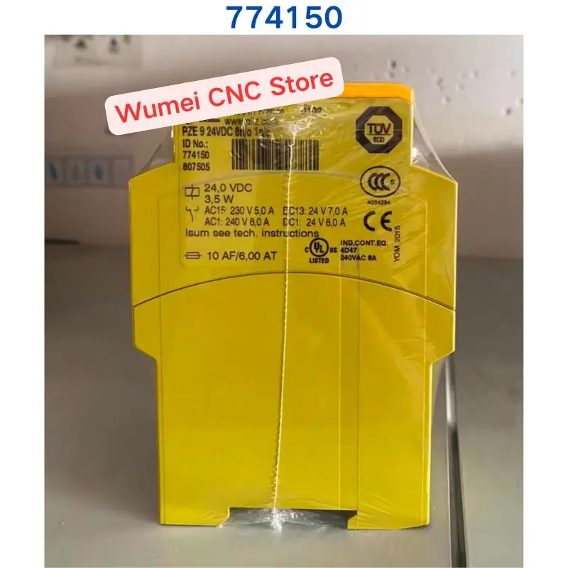 Совершенно новое реле безопасности PILZ PZE 9 774150.
Совершенно новое реле безопасности PILZ PZE 9 774150.